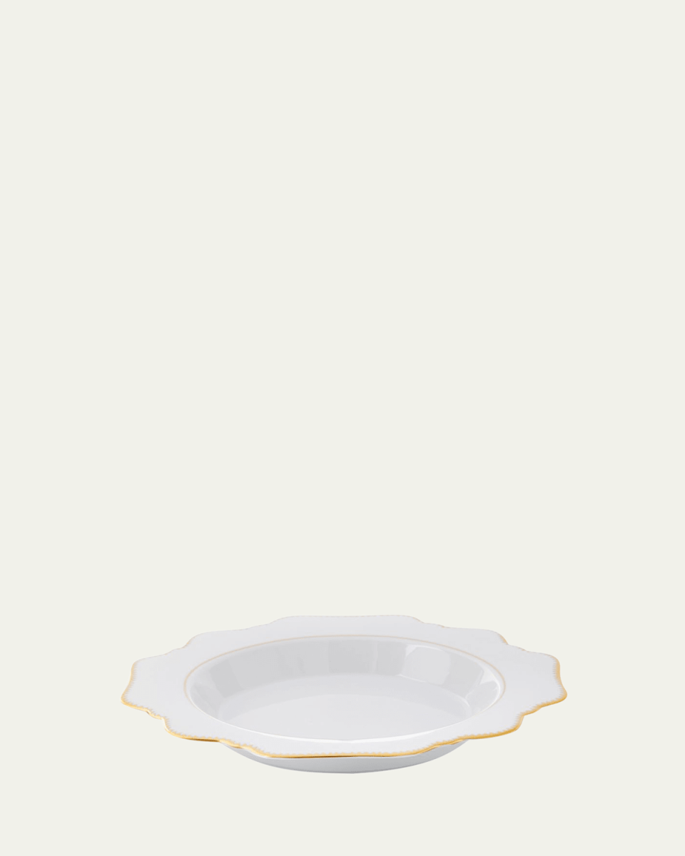 Simply Anna Antique Rimmed Soup Bowl